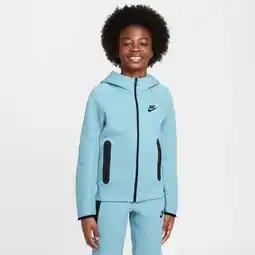 Foot Locker Nike Tech Fleece Hoodies Kinder - Blauw - Maat 147 - 158 CM - Poly Fleece aanbieding