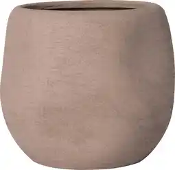 Intratuin Intratuin bloempot Alta taupe D 39,5 H 36 cm aanbieding