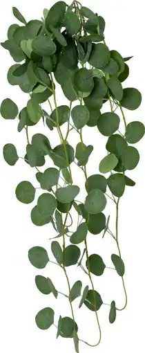 Intratuin Intratuin kunsthangplant Gomboom grijsgroen 19 x 20 x 92 cm aanbieding