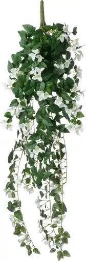 Intratuin Intratuin kunsthangplant Bougainville wit 25 x 8 x 90 cm aanbieding