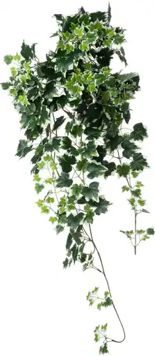 Intratuin Intratuin kunsthangplant Klimop witbont 25 x 10 x 100 cm aanbieding