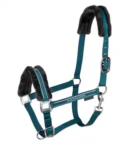Pets Place Waldhausen Halster Elegant - Paardenhalster - Petrol Volbloed aanbieding