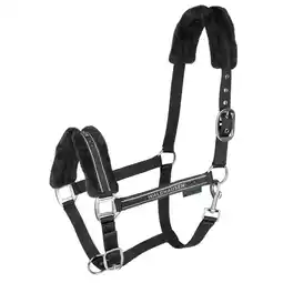 Pets Place Waldhausen Halster Elegant - Paardenhalster - Zwart Volbloed aanbieding