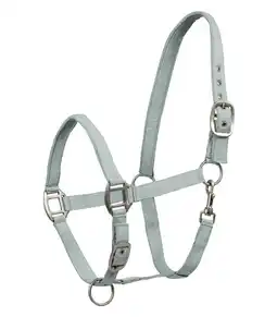 Pets Place Waldhausen Perlon Halster Satin - Paardenhalster - Zilverblauw Shetty aanbieding
