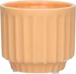 Intratuin Duif bloempot op voet Vectra oranje D 8 H 7 cm aanbieding