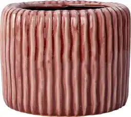Intratuin Intratuin bloempot Louva terracotta D 19 H 15 cm aanbieding