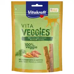 Pets Place Vitakraft Veggies Sticks - Hondensnacks - Wortel Bataat 80 g aanbieding