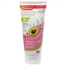 Pets Place Beaphar Bio Shampoo Kat En Kitten - Kattenvachtverzorging - 200 ml aanbieding
