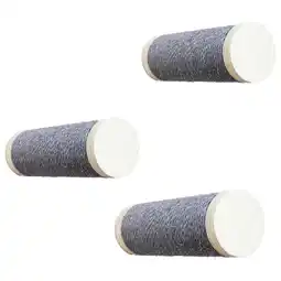 Pets Place All For Paws Skywalk - Medium Step Post Playground - 3 Pack - Wandkrabpaal - 29x10x28 cm Grijs aanbieding