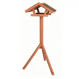 Pets Place Trixie Natura Voederhuis Op Standaard - Voederhuis - 54x26x135 cm Bruin aanbieding