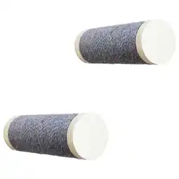 Pets Place All For Paws Skywalk - Large Step Post Playground - 2 Pack - Wandkrabpaal - 23x12.5x28 cm Grijs aanbieding