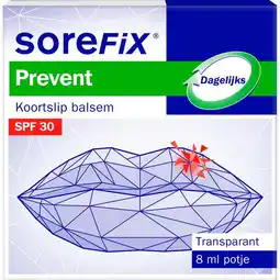 Etos SoreFix Prevent Op Zink Gebaseerde Koortslip Balsem 8 ML aanbieding
