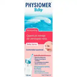 Etos Physiomer Baby Neusspray 135 ML aanbieding