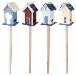 Pets Place Best For Birds Villa Voederhuis Op Paal - Voederhuis - Assorti aanbieding