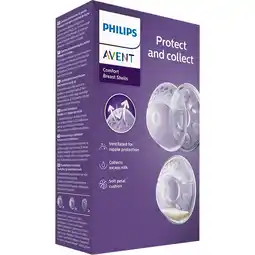 Etos Philips Avent Borstschelpen Isis 2 stuks aanbieding