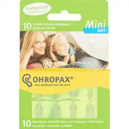 Etos Ohropax Mini Soft Zachte Schuim Oordopjes aanbieding