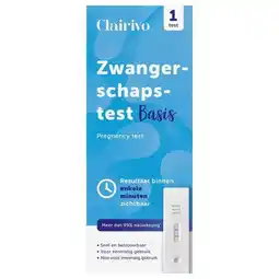 Etos Clairivo zwangerschapstest cassette 1 stuk aanbieding