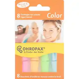 Etos Ohropax Color Oordoppen aanbieding