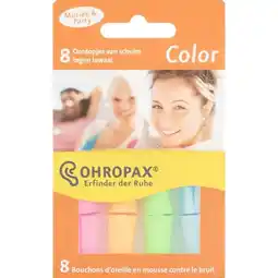 Etos Ohropax Color Oordoppen aanbieding