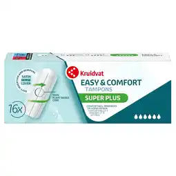 Kruidvat Kruidvat Easy & Comfort Super Plus Tampons aanbieding