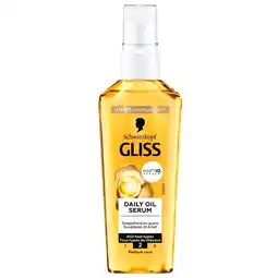 Trekpleister Gliss Daily Oil Serum aanbieding