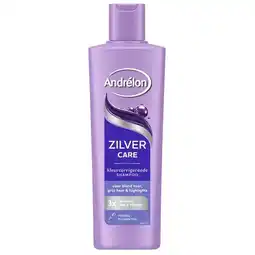 Trekpleister Andrélon Zilver Care Kleurcorrigerende Shampoo aanbieding
