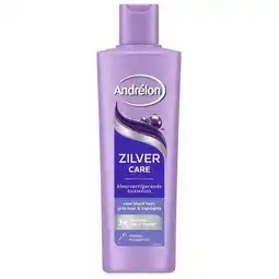 Trekpleister Andrélon Zilver Care Kleurcorrigerende Shampoo aanbieding