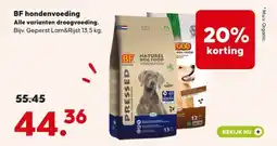 Pets Place Bf hondenvoeding aanbieding