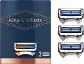 Bol.com King C. Gillette Scheermesjes Heren - 3 Navulmesjes aanbieding