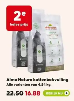 Pets Place Almo Nature kattenbakvulling aanbieding