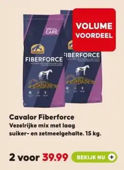 Pets Place Cavalor Fiberforce aanbieding