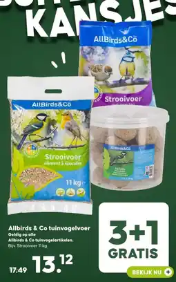 Pets Place Allbirds & Co tuinvogelvoer aanbieding