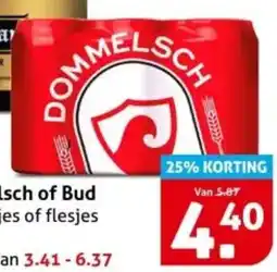 Hoogvliet Dommelsch of Bud aanbieding