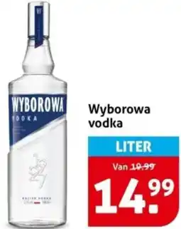 Hoogvliet Wyborowa vodka aanbieding