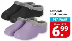 Hoogvliet Gevoerde tuinklompen aanbieding