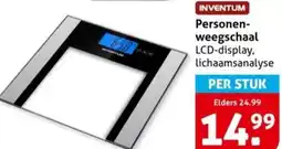 Hoogvliet Inventum Personenweegschaal aanbieding