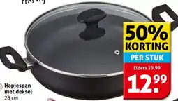 Hoogvliet Hapjespan met deksel aanbieding