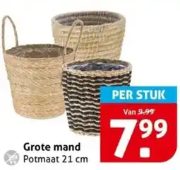 Hoogvliet Grote mand aanbieding