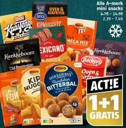 Poiesz Alle A-merk mini snacks aanbieding