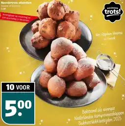Poiesz Noordertrots oliebollen aanbieding