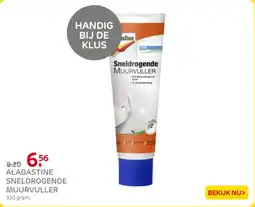 Praxis Alabastine sneldrogende muurvuller aanbieding