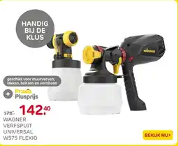 Praxis Wagner verfspuit universal W575 flexio aanbieding