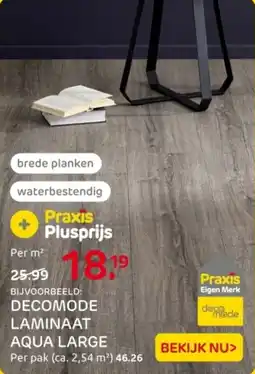 Praxis Decomode Laminaat Aqua Large aanbieding