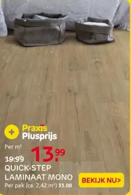 Praxis Quick Step Laminaat Mono aanbieding