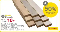 Praxis Laminaat grace natural, cosy natural of light natural aanbieding