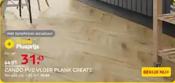 Praxis Cando pvc vloer plank create aanbieding