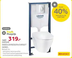 Praxis Grohe Inbouwreservoirset Serel aanbieding