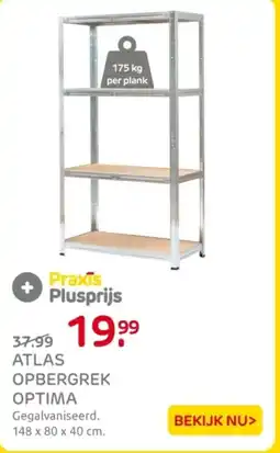 Praxis Atlas Opbergrek Optima aanbieding