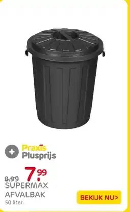 Praxis Supermax Afvalbak aanbieding