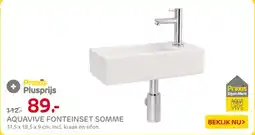 Praxis Aquavive Fonteinset Somme aanbieding
